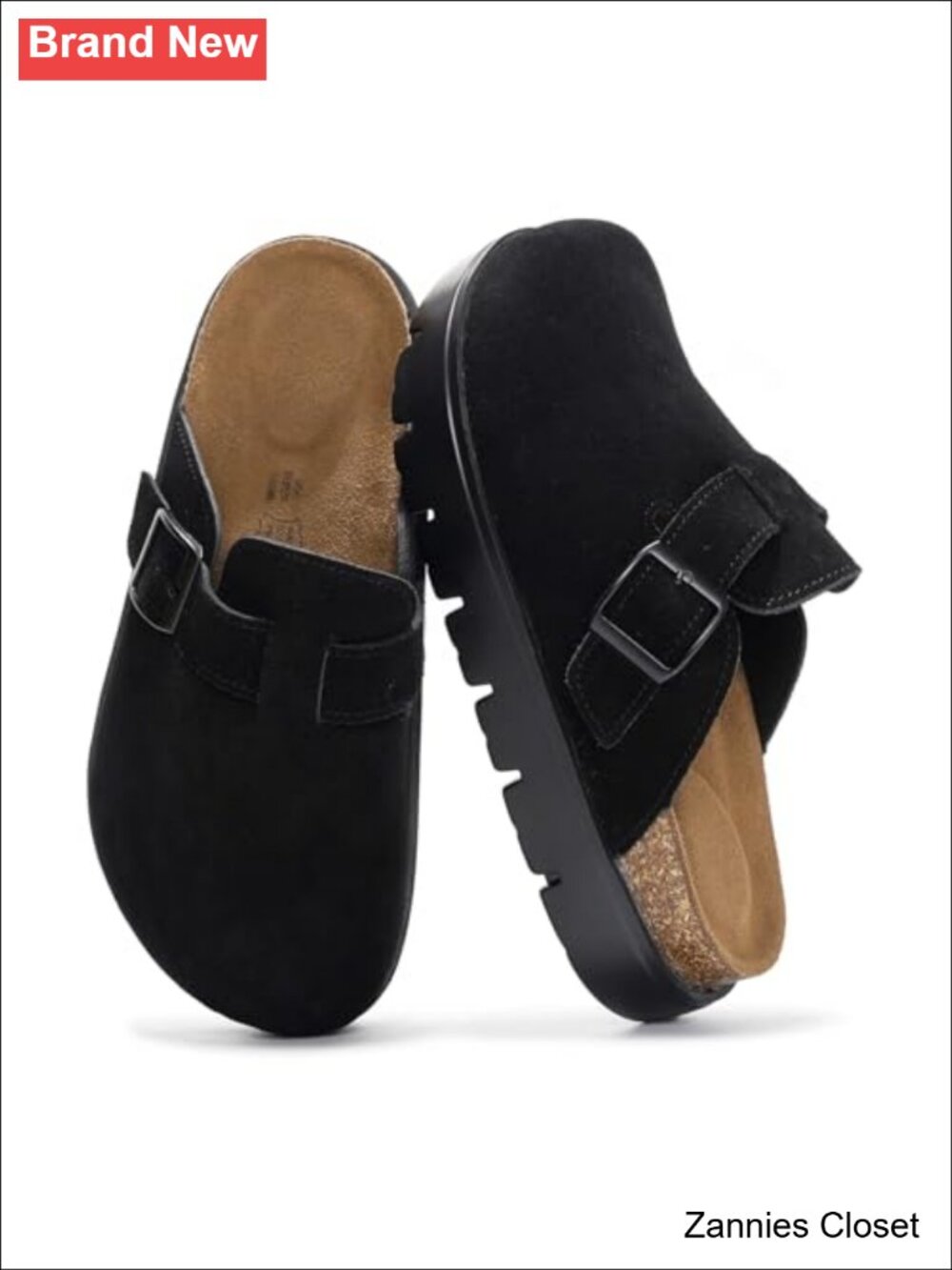 ✨Project Cloud Genuine Leather Platform Clogs Mules Women Casual Fall Shoes